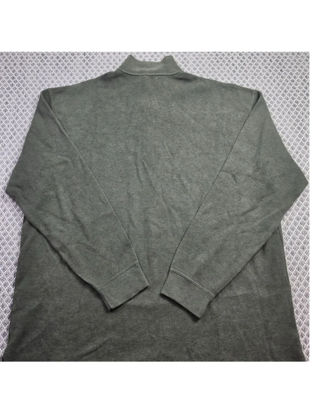 Polo Ralph Lauren Quarter Zip Sweater Men’s 2XLT Tall Olive Green Purple Pony